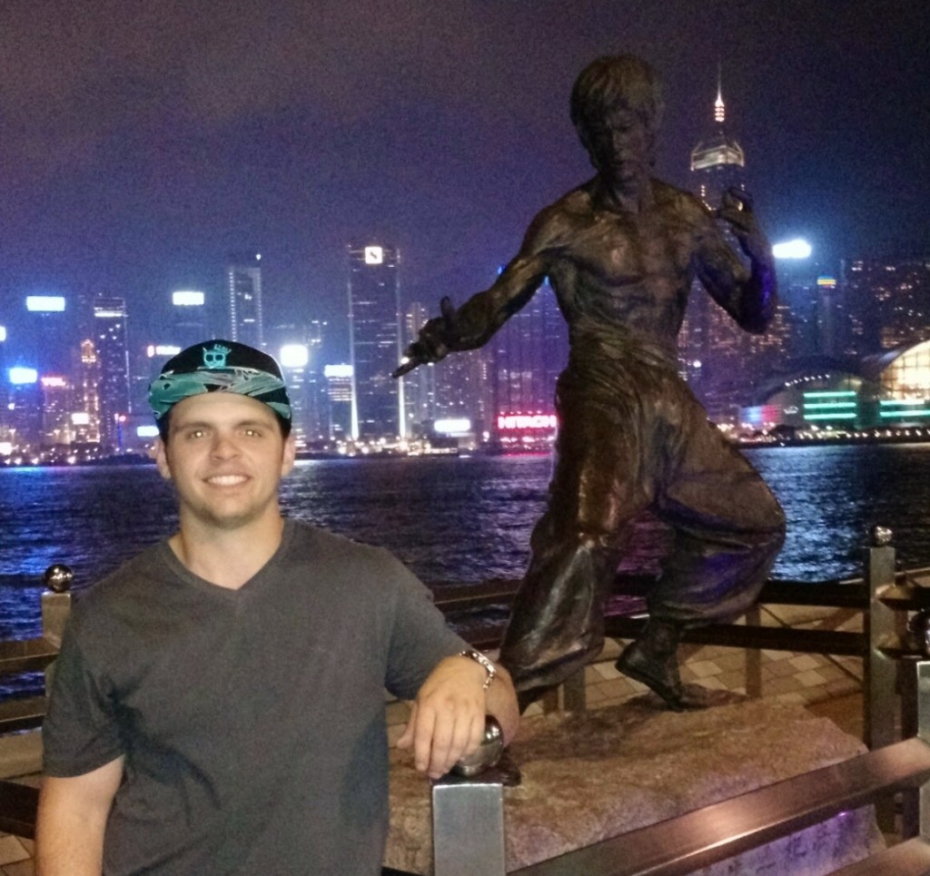 Me and Bruce Lee