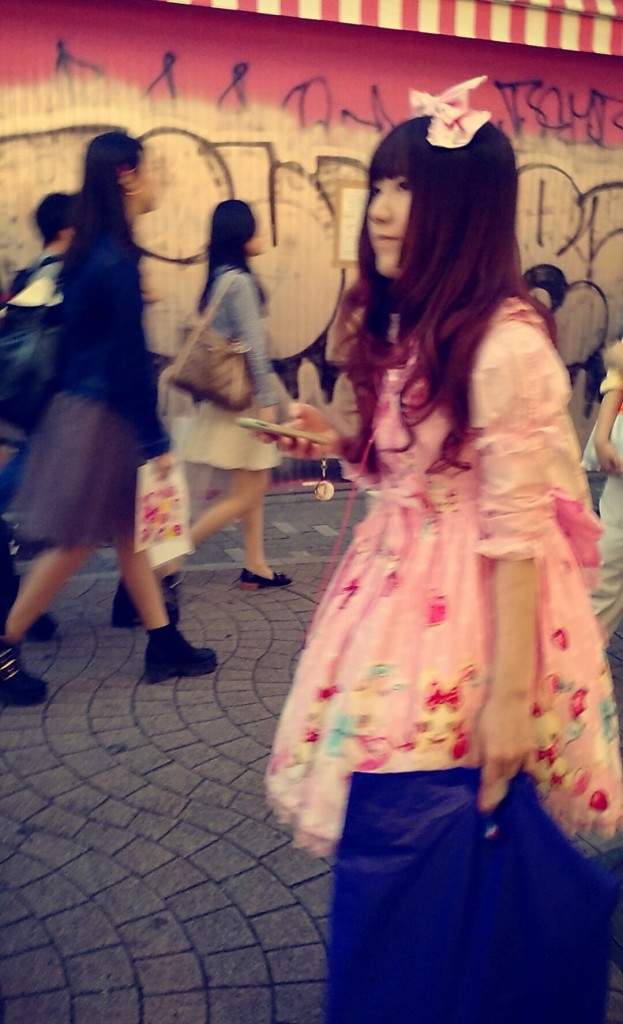 Kawaii, or cute, fashion 